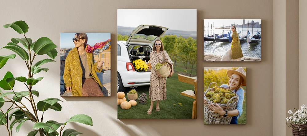 The Best Canvas Prints for Tight Budgets. Canvas prints featuring vacation photos.