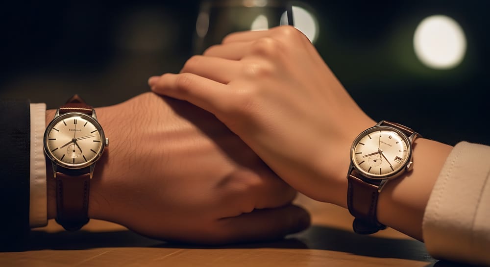 Watches for couples celebrating a wedding anniversary