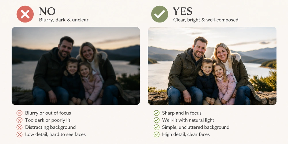 Close up details of high quality photo prints and finishes
