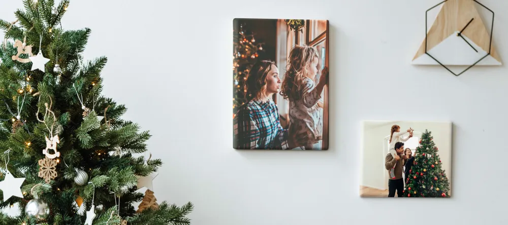 Photo Canvas for Christmas 2025. Photo canvas prints with animals. 
