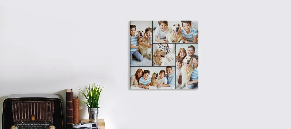 Canvas sizes - which is the best for me? Small 8 x 8 inches photo canvas print. 