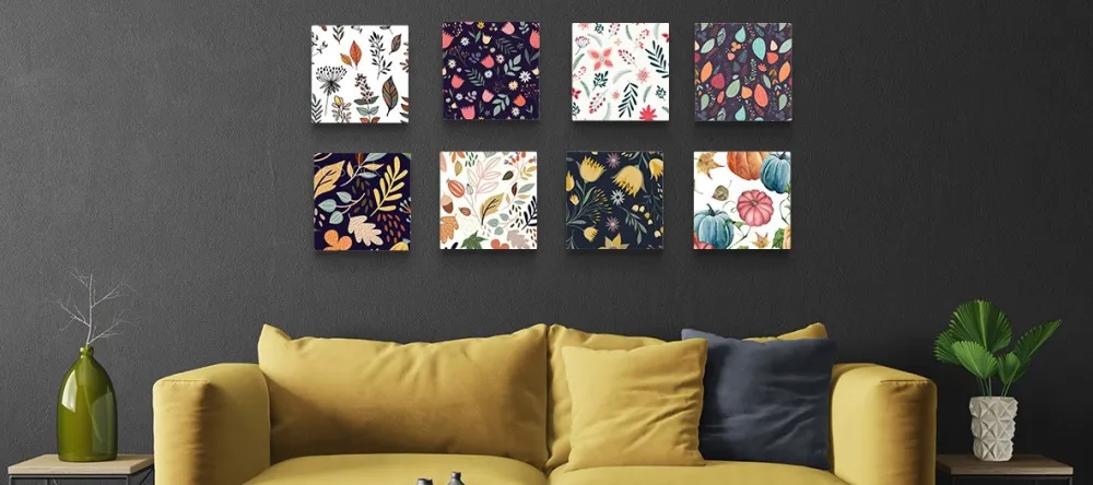 How to hang pictures without nails