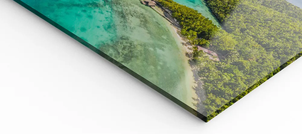 What Is an Acrylic Print. Acrylic photo print close-up.
