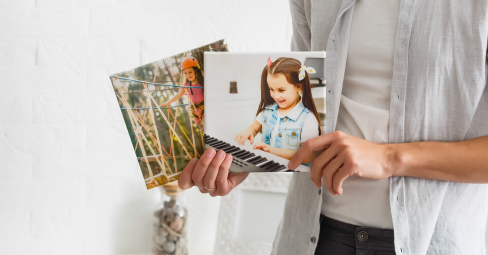 Canvas sizes - which is the best for me? Close up photo of canvas print featuring happy couple.