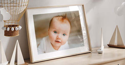Wall Art for Nursery: a wall art display on the nursery wall