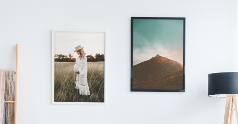 How much does it cost to get canvas framed. Framed canvas print with inspirational quote.