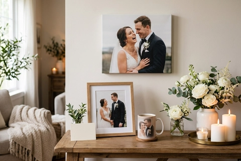 wedding gift custom photo