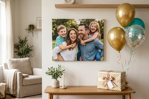 canvas print birthday gift