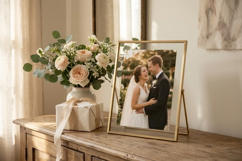 framed print wedding gift
