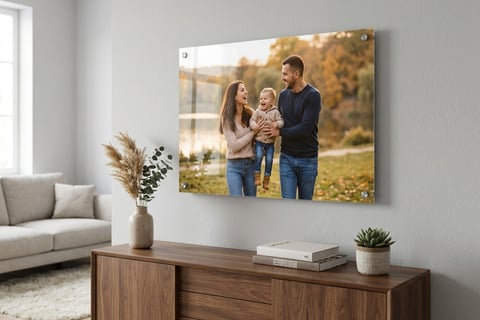 acrylic photo print glossy