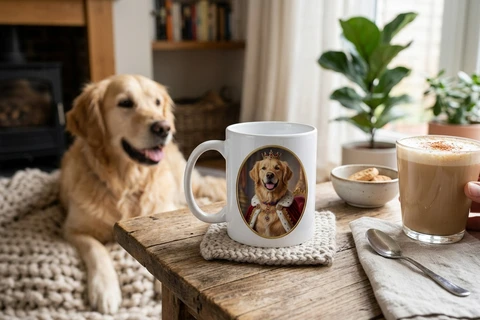 royal pet mug gift