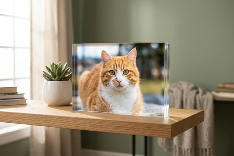 acrylic pet print gift
