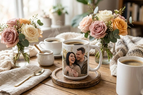 personalized photo mug anniversary gift