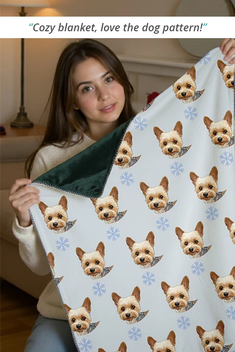 pet pattern blanket review