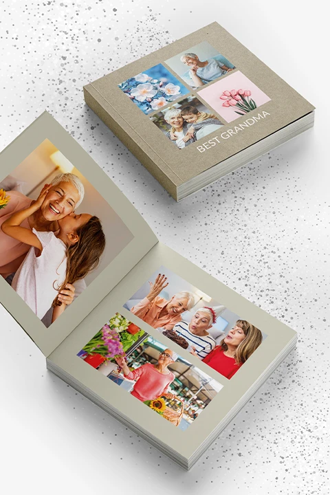 Photo book with Natural design template