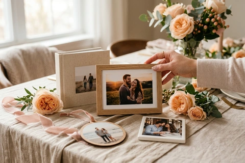anniversary gift photo personalized