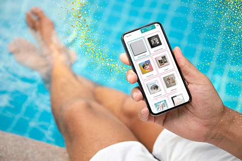 Cellphone-friendly design & order process