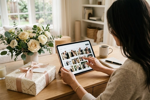 how to order wedding gift