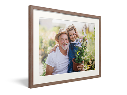 Framed Photo with range of striking frame designs