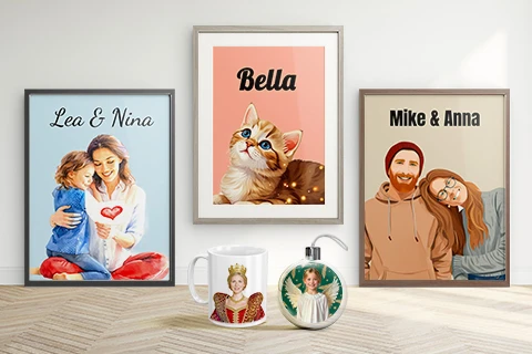 Classic Photo Mug with Templates
