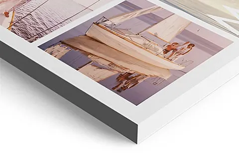 best collage canvas prints detail