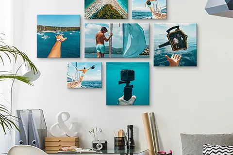 best canvas wall displays in room