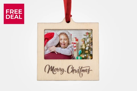 Picture Frame Christmas Ornament