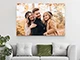acrylic print on display