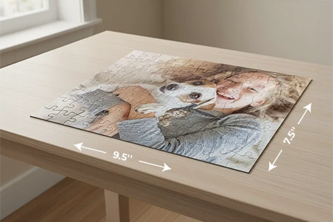 Photo puzzle dimensions