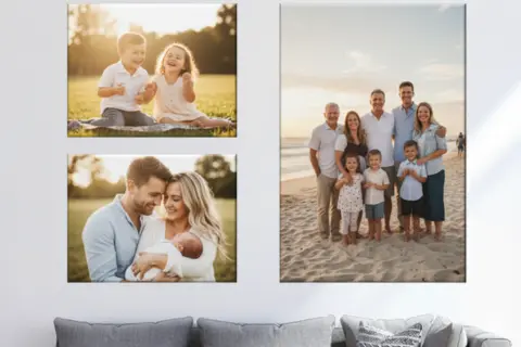 rectangle canvas set family