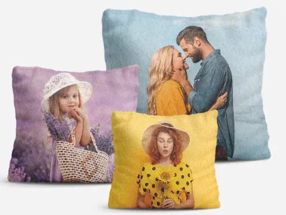 saltet Skinnende Airfield Custom Pillow Personalized with Photo 50% OFF